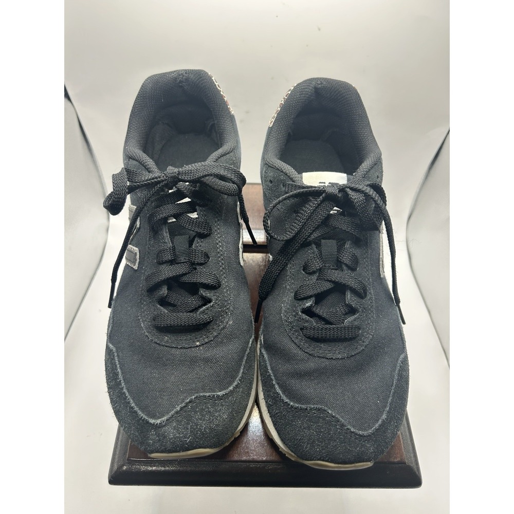 New Balance 515 Women's Black lace up sneakers w animal print sz 10
